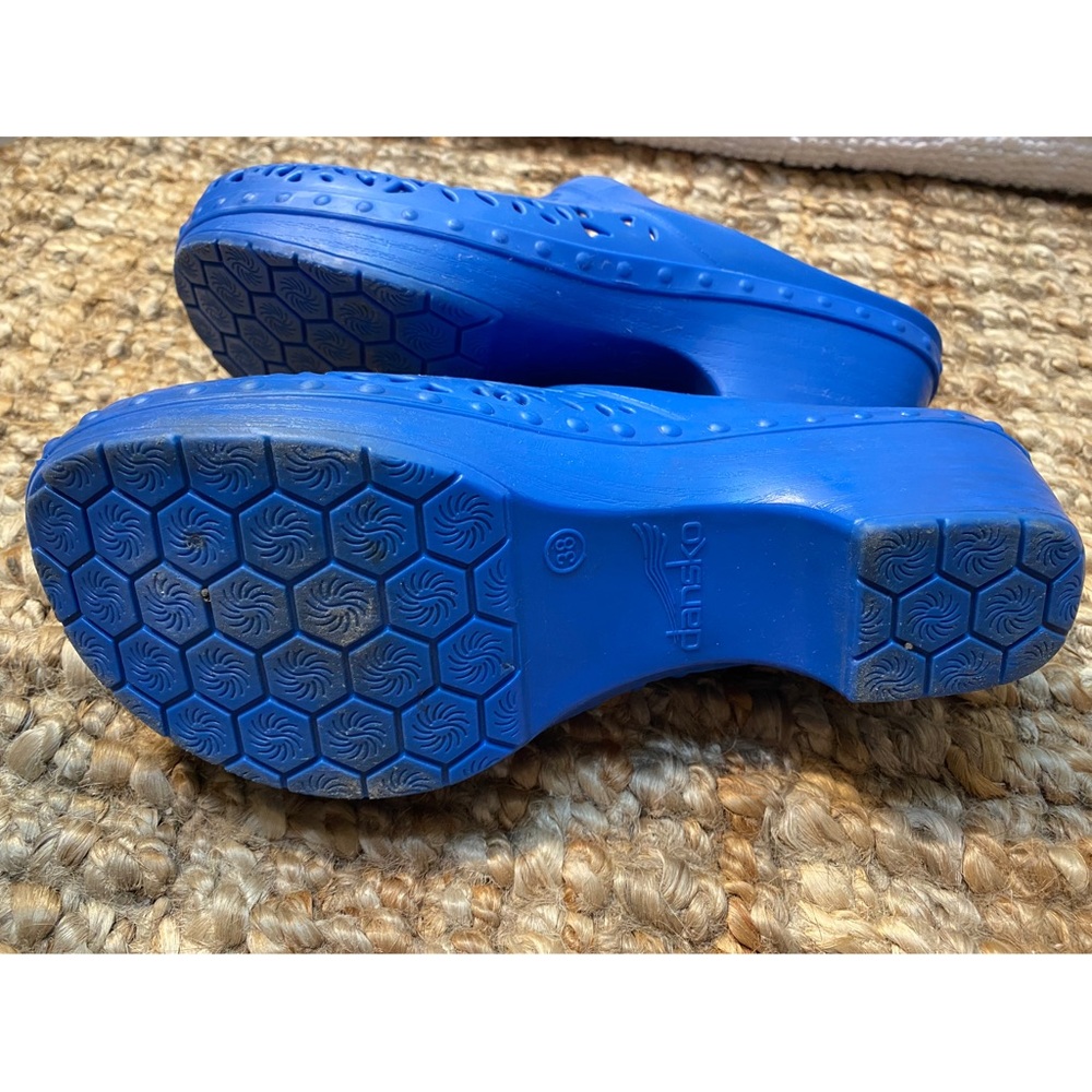 Dansko Pippa Clog Sz. 38 Royal Blue - image 4